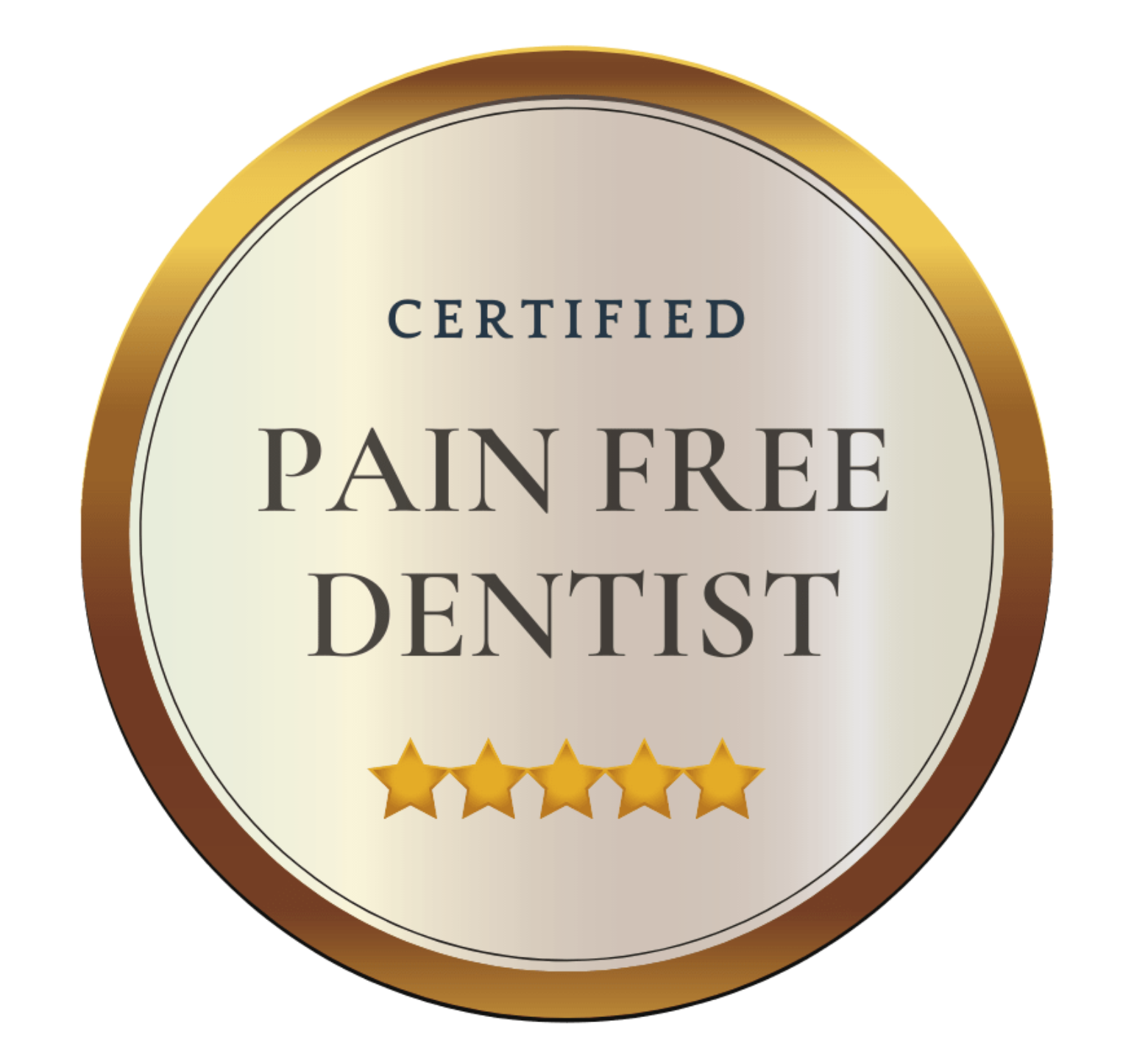 Certified pain free dentist