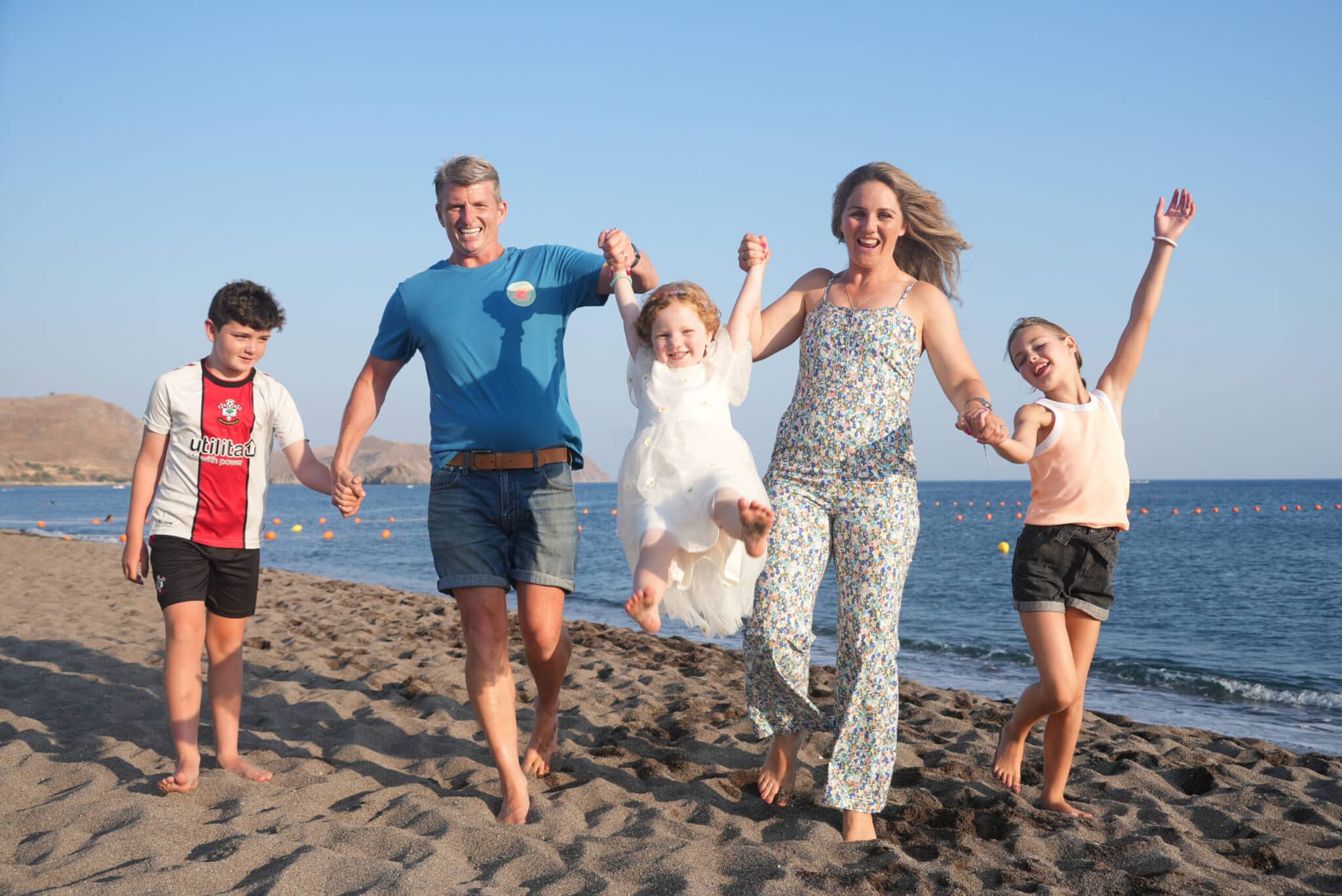 Jill, Practice Owner - Hampshire Dentists Pain Free Dentist in Southampton Rob and Jill enjoy family time in Greece...
