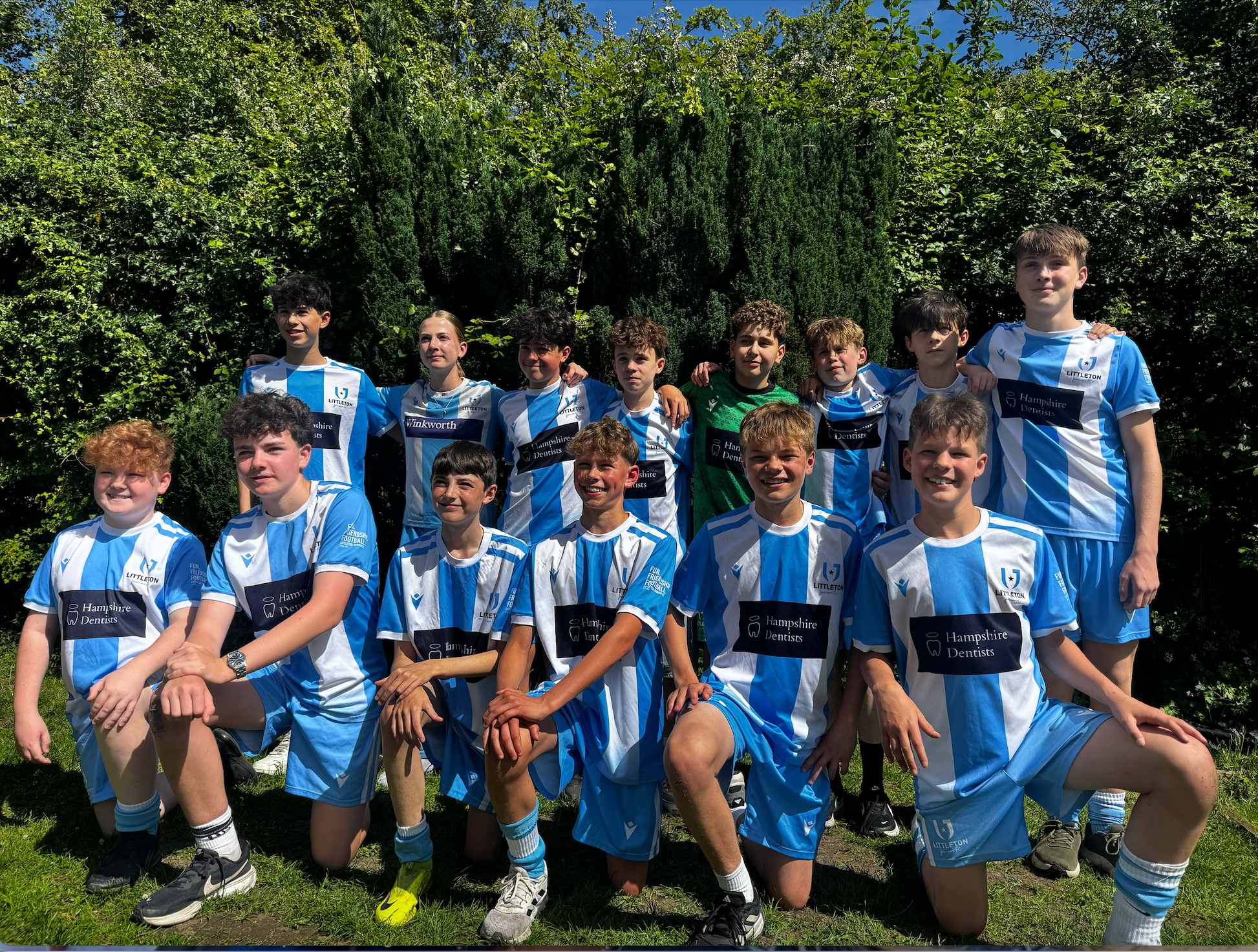 In The News - Hampshire Dentists Pain Free Dentist in Southampton Hampshiredentistssponsorlittletonfc